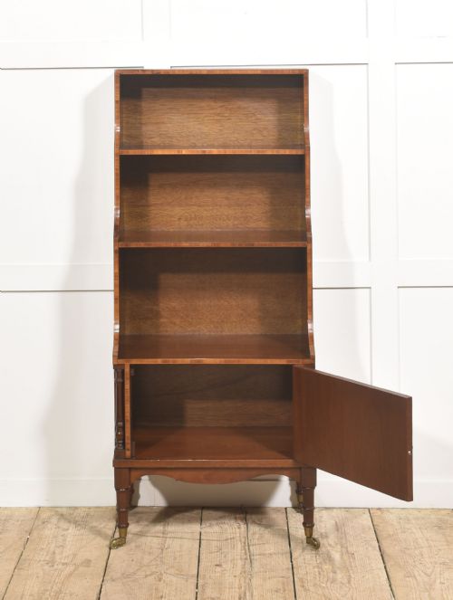 MAHOGANY WATERFALL BOOKCASE - ADDITIONAL PHOTO 9
