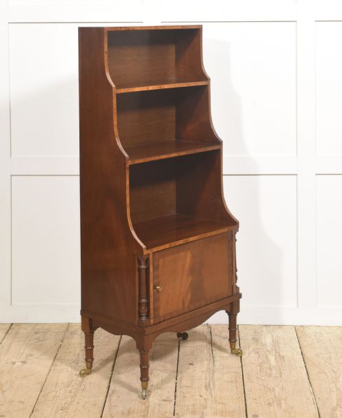 MAHOGANY WATERFALL BOOKCASE - ADDITIONAL PHOTO 10