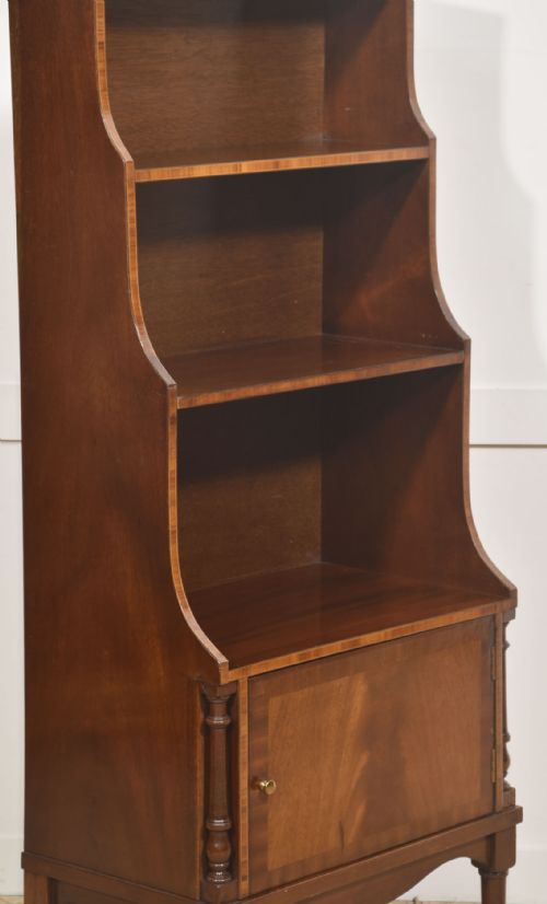 MAHOGANY WATERFALL BOOKCASE - ADDITIONAL PHOTO 11