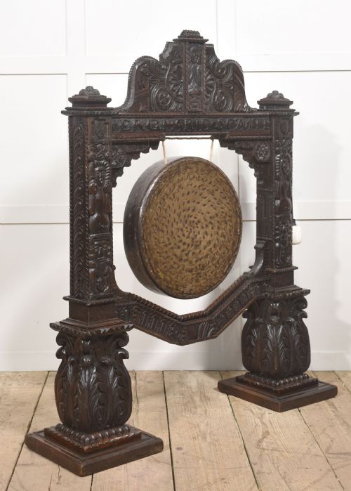 MONUMENTAL CARVED OAK DINNER - ADDITIONAL PHOTO 2