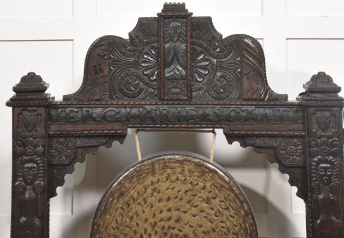 MONUMENTAL CARVED OAK DINNER - ADDITIONAL PHOTO 4