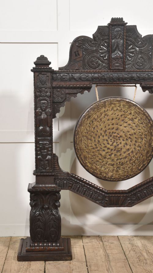 MONUMENTAL CARVED OAK DINNER - ADDITIONAL PHOTO 5