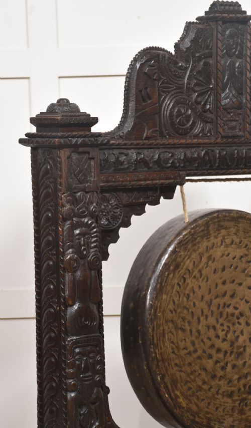 MONUMENTAL CARVED OAK DINNER - ADDITIONAL PHOTO 7