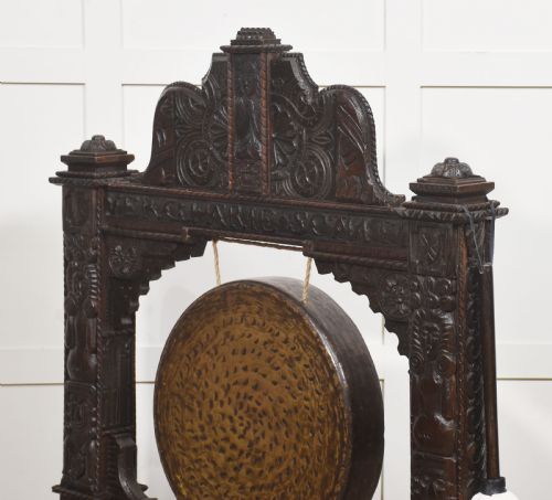 MONUMENTAL CARVED OAK DINNER - ADDITIONAL PHOTO 10