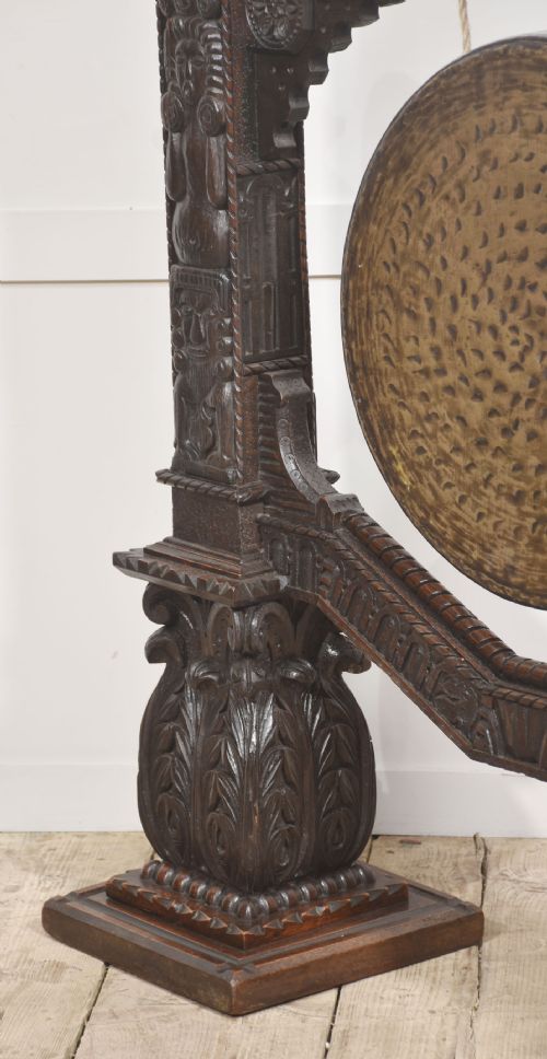 MONUMENTAL CARVED OAK DINNER - ADDITIONAL PHOTO 11