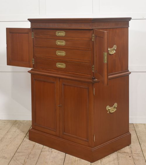 MAHOGANY COLLECTORS CABINET - ADDITIONAL PHOTO 10