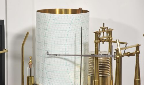 FINE ANEROID BAROGRAPH BY SHORT MASON LONDON - ADDITIONAL PHOTO 3