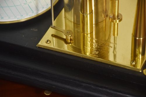 FINE ANEROID BAROGRAPH BY SHORT MASON LONDON - ADDITIONAL PHOTO 7