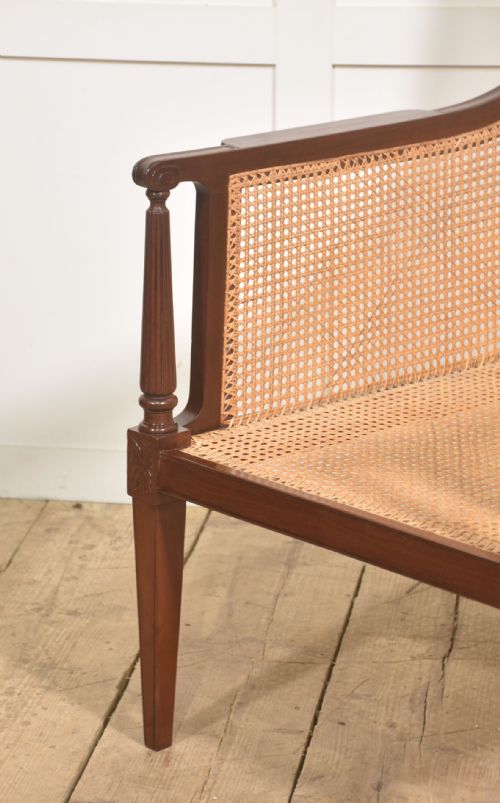 MAHOGANY BERGRE ARMCHAIR - ADDITIONAL PHOTO 8