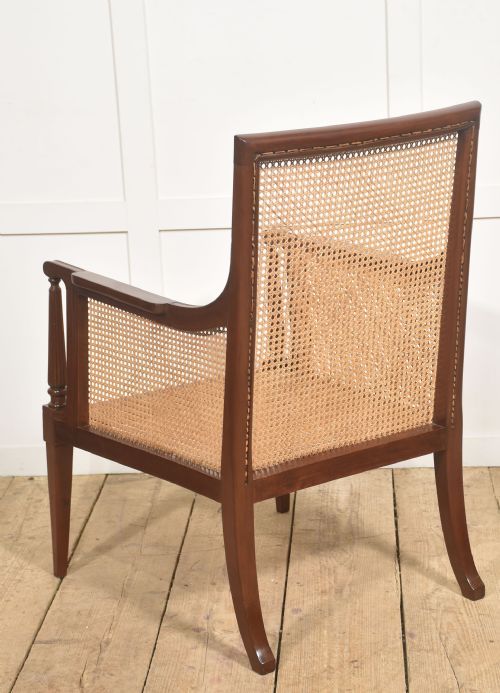 MAHOGANY BERGRE ARMCHAIR - ADDITIONAL PHOTO 9