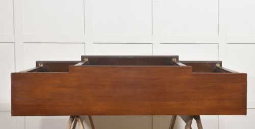 FINE QUALITY REGENCY REVIVAL MAHOGANY OPEN BOOKCASE - ADDITIONAL PHOTO 12