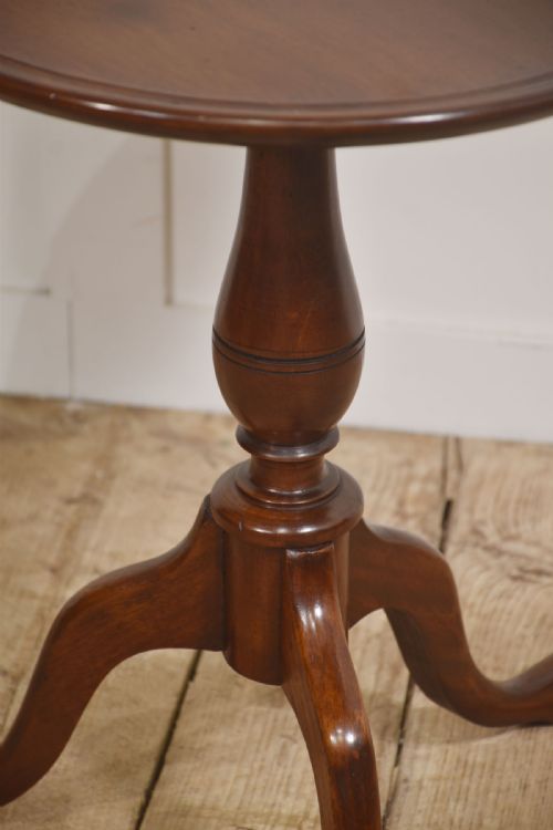 GEORGIAN STYLE MAHOGANY WINE TABLE - ADDITIONAL PHOTO 4