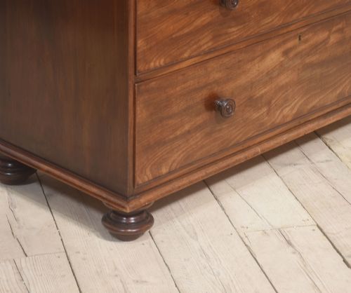TALL MAHOGANY CHEST OF DRAWERS - ADDITIONAL PHOTO 8