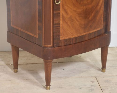 WALNUT INLAID SIDE CABINET - ADDITIONAL PHOTO 8
