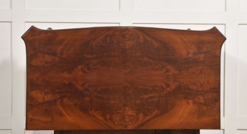 FINE 19TH CENTURY FLAME MAHOGANY CABINET - ADDITIONAL PHOTO 11