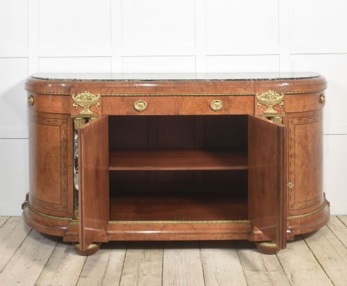 LOUIS XV MARBLE TOPPED BUFFET SIDEBOARD - ADDITIONAL PHOTO 5