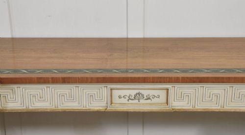 NEOCLASSICAL PAINTED CONSOLE TABLE - ADDITIONAL PHOTO 5