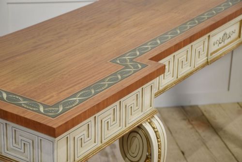 NEOCLASSICAL PAINTED CONSOLE TABLE - ADDITIONAL PHOTO 10