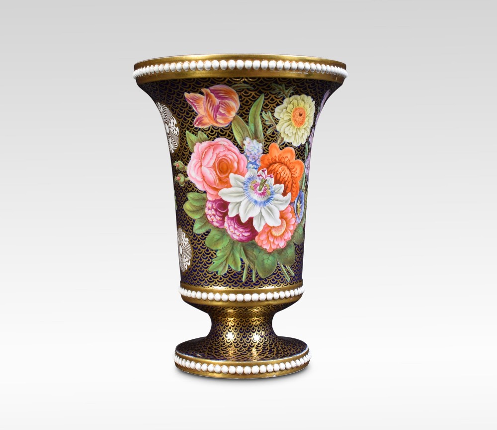 Regency period Spode porcelain spill vase