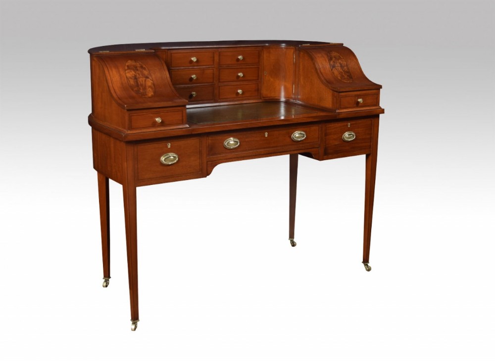  Mahogany Carlton House desk