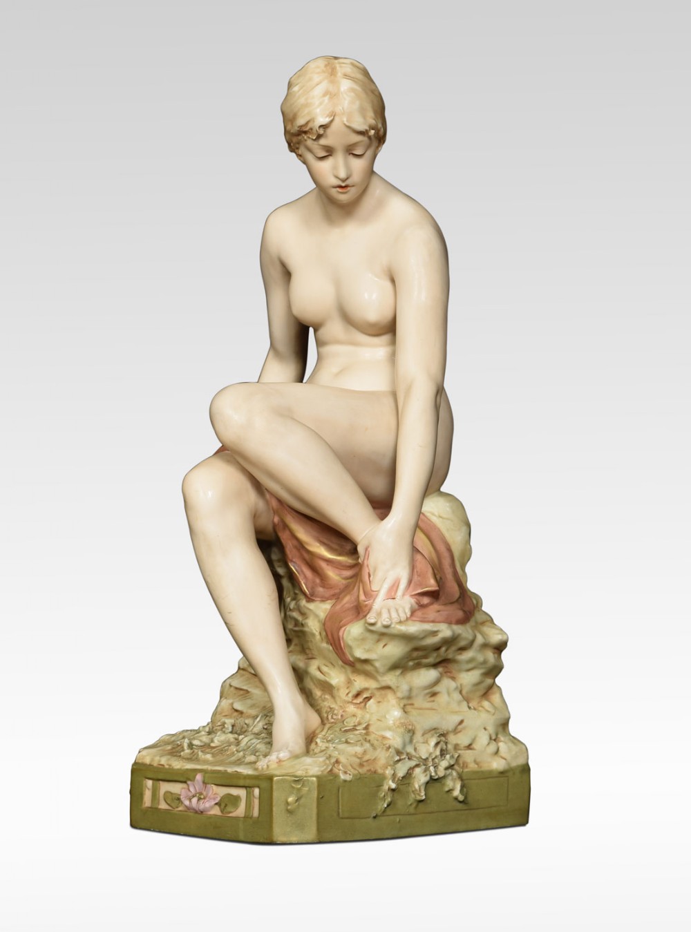 Royal Dux the bather 