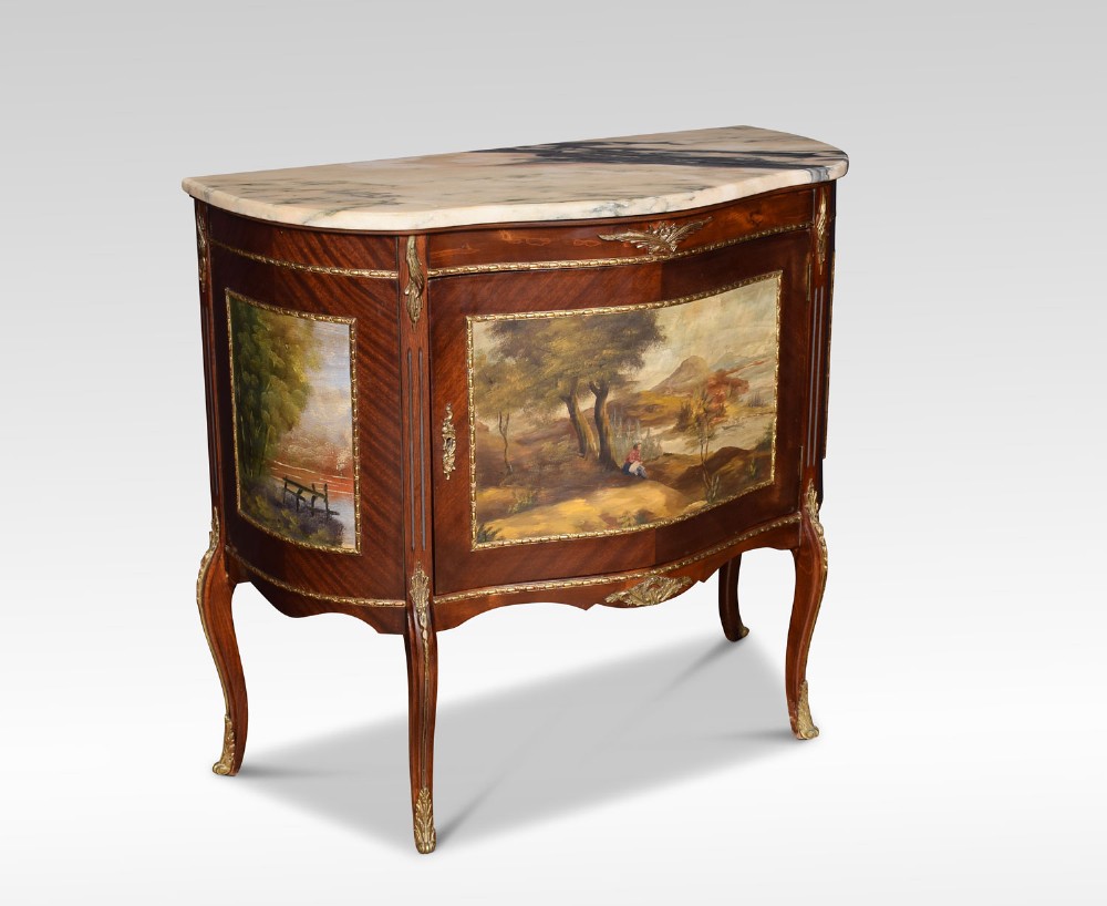 French Vernis Martin painted cabinet