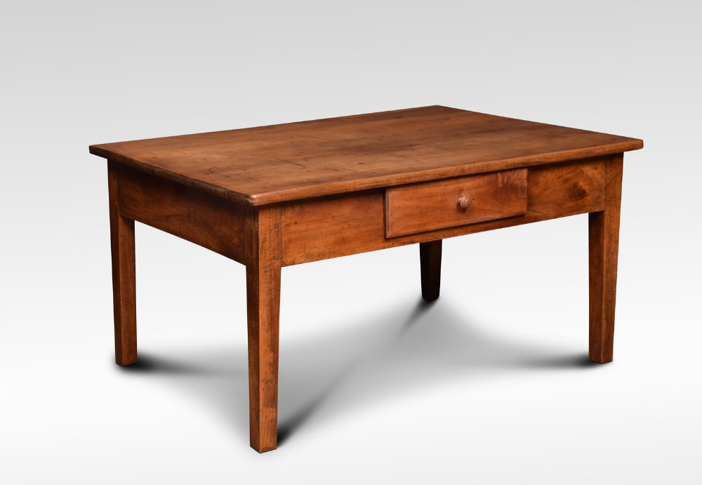 19th Century elm coffee table
