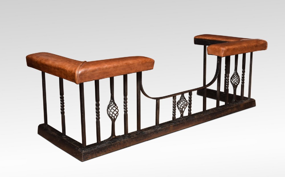 Wrought iron club fender