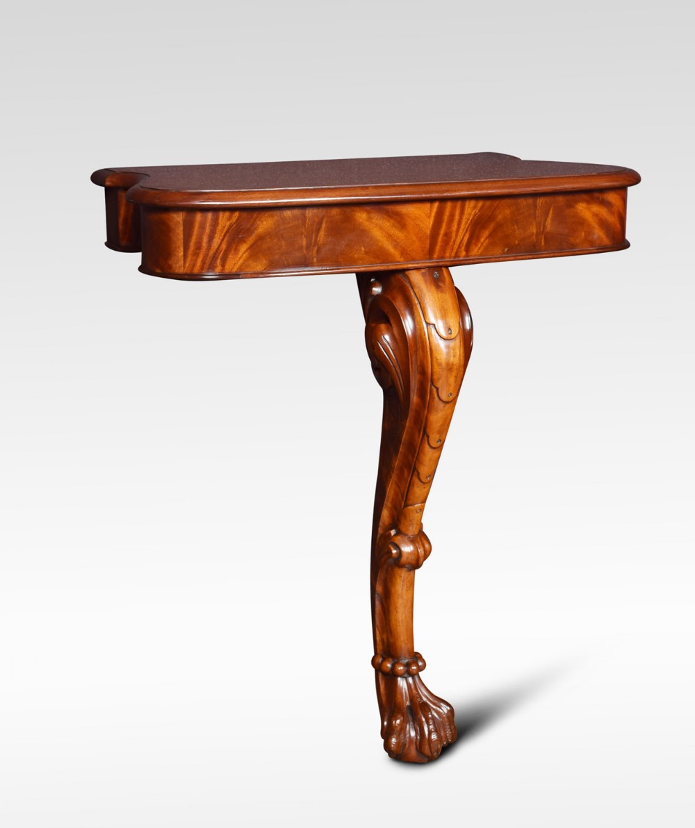 Mahogany Console table