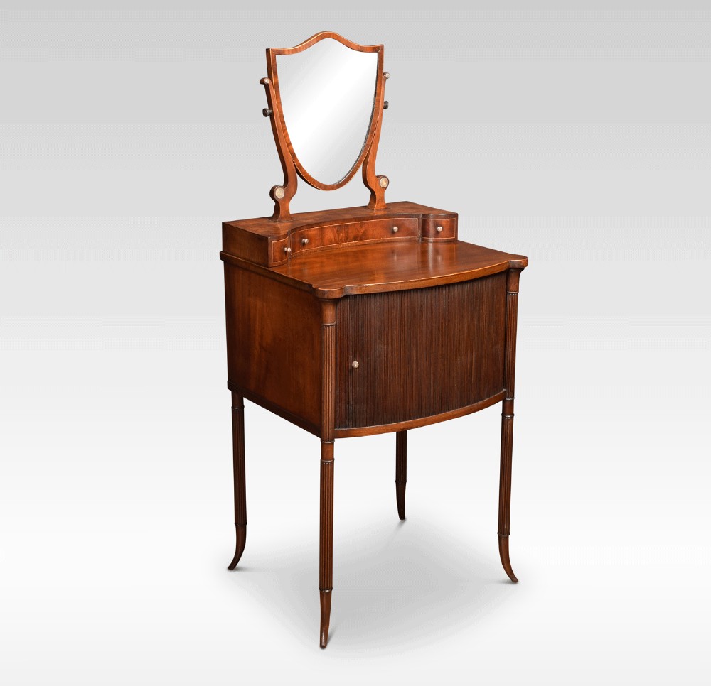 Regency mahogany dressing table