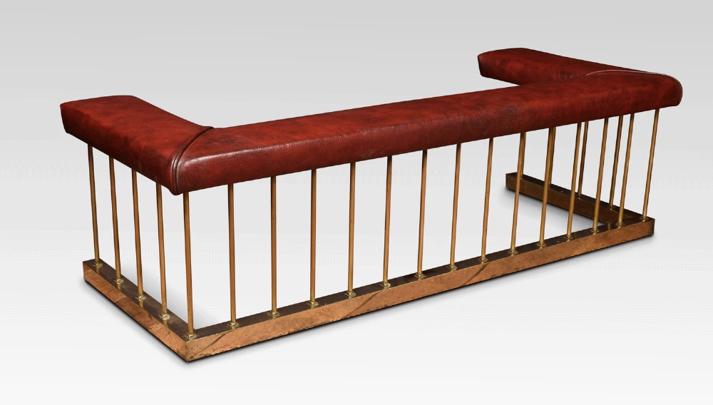 Brass and leather club fender