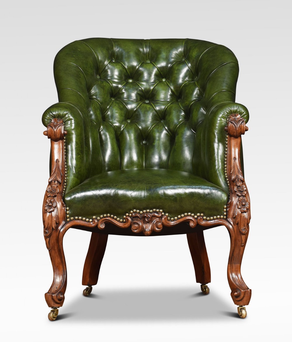 19th century ladies library chair