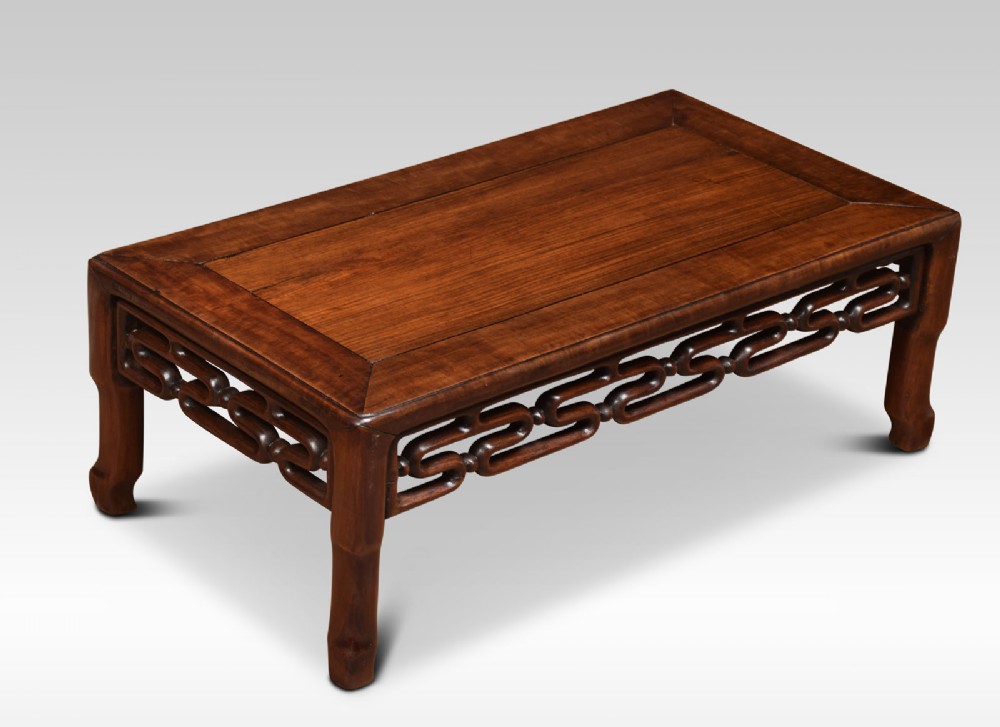 Chinese padouk opium table