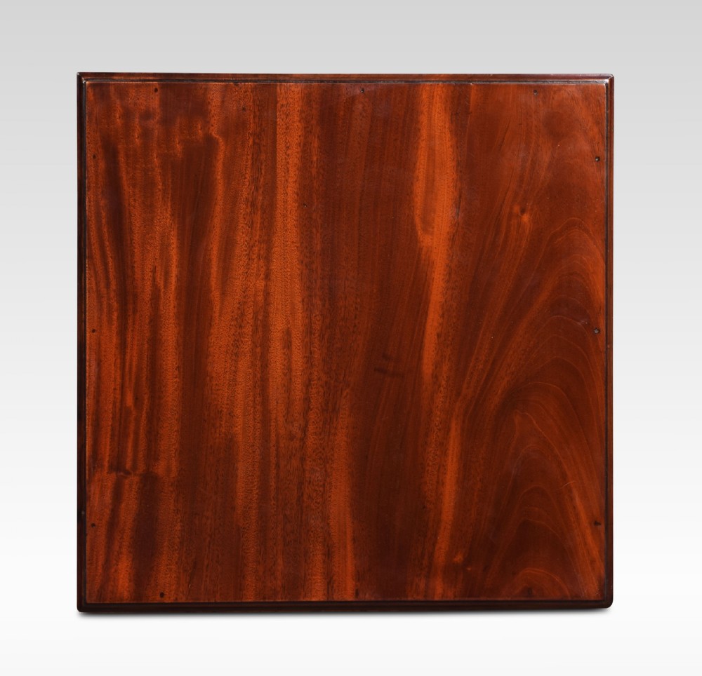 Edwardian mahogany revolving bookcase View V