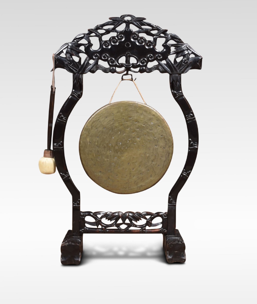 Chinese carved dinner gong