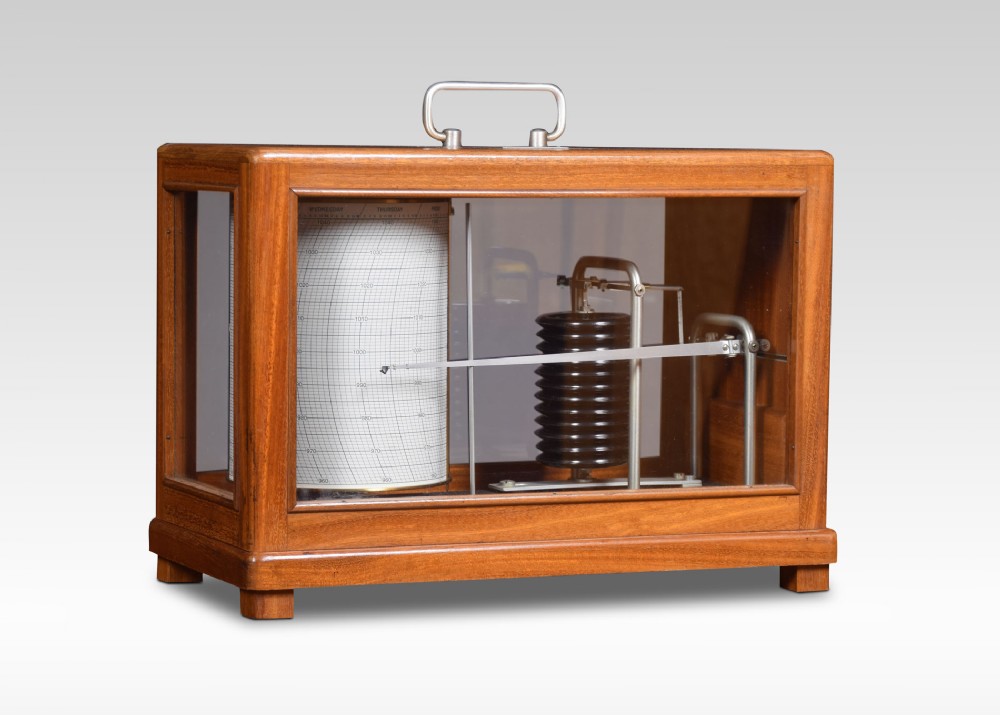 Large Barograph by R Fuess