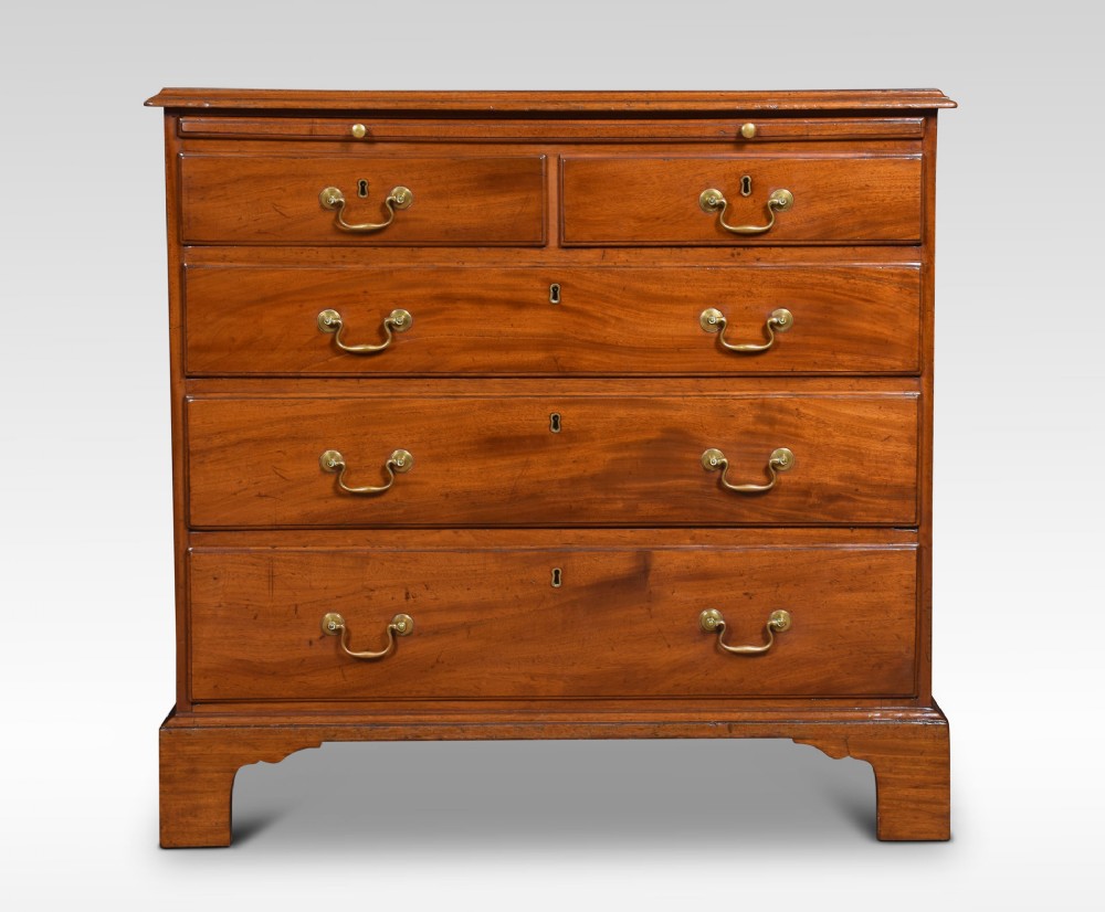 Georgian mahogany chest of draws