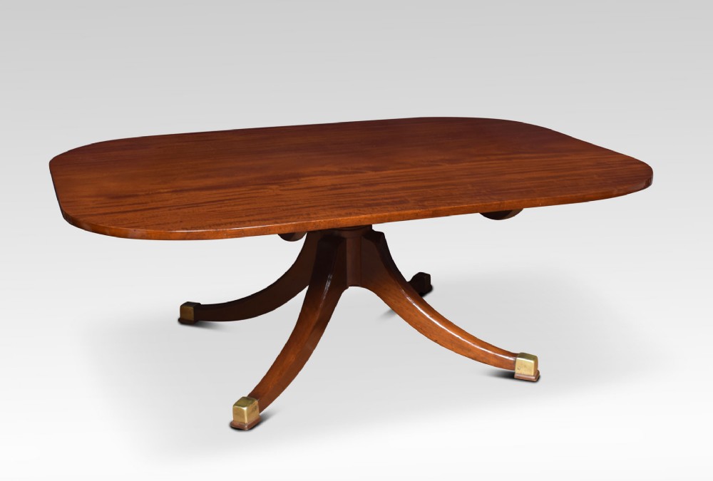Mahogany coffee table