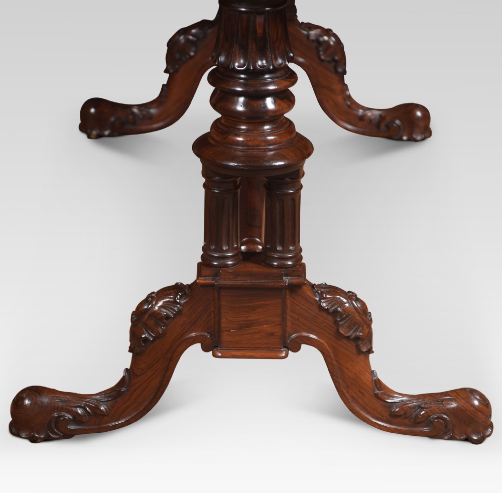 Rosewood writing desk in the manner of Gillows View VI
