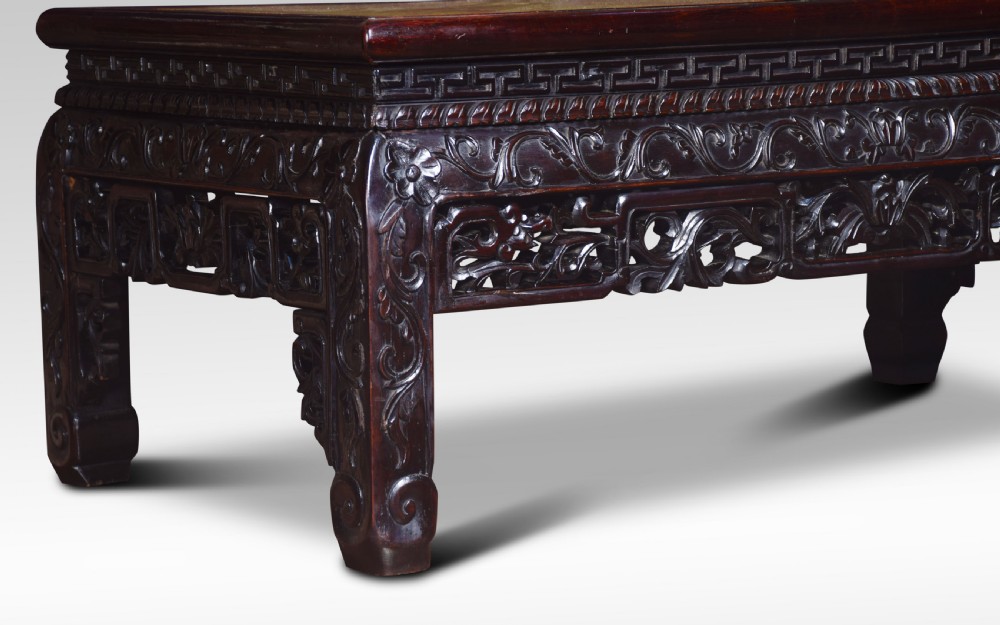 Chinese hardwood coffee table View VI