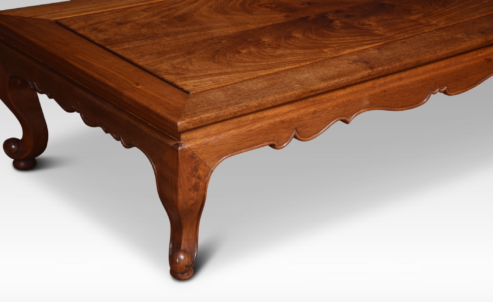 Chinese hardwood low coffee table View III