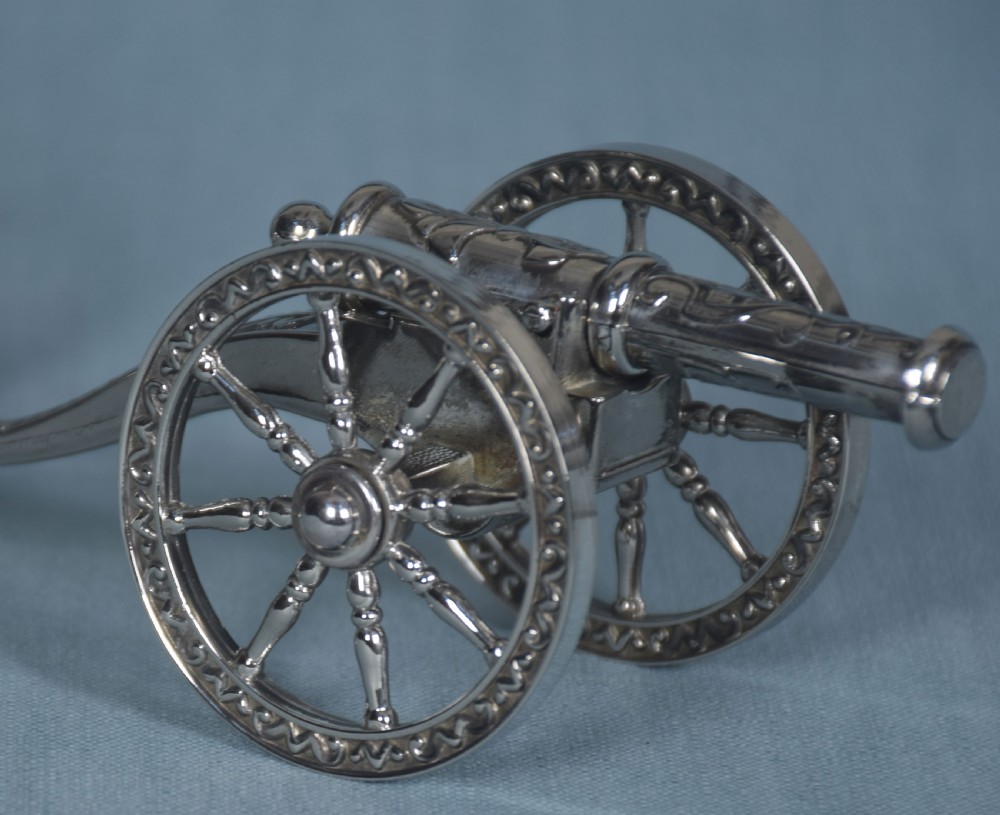 Pair of silver plated bottle stands View VI