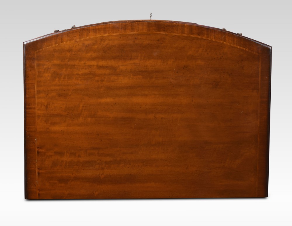 Regency style mahogany bow fronted chest of drawers View VI