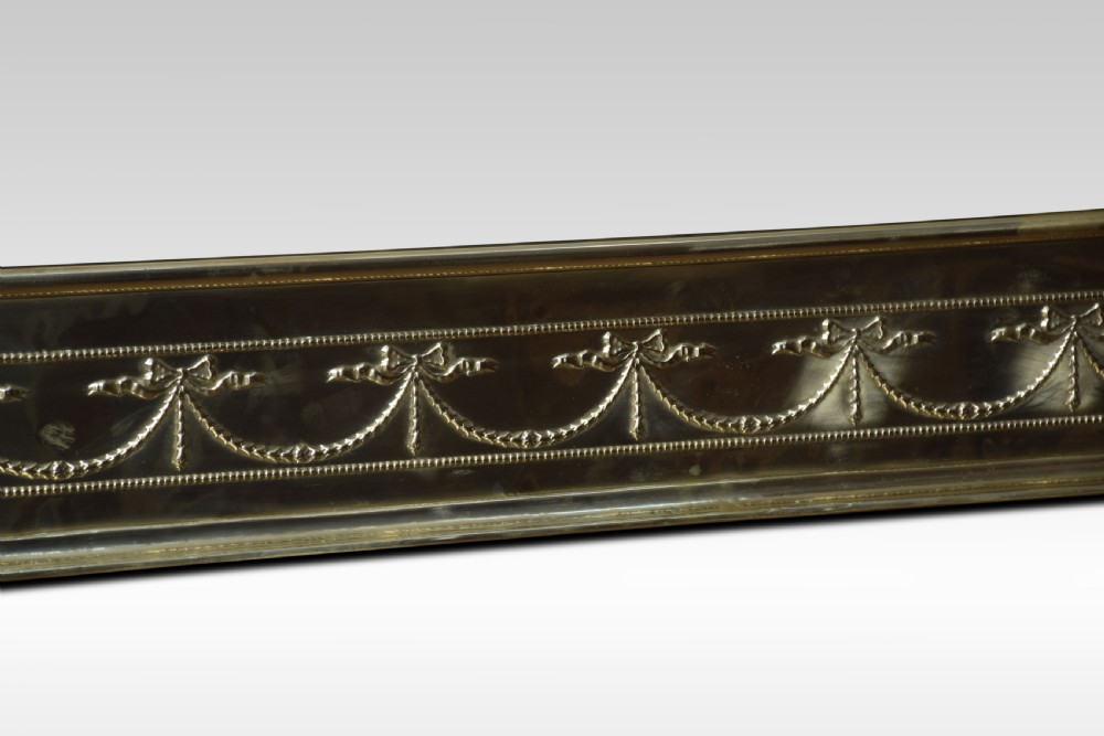 Brass embosed fender View III