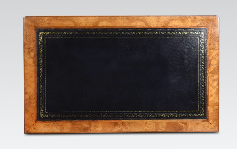 Walnut writing desk of Queen Ann design View IV