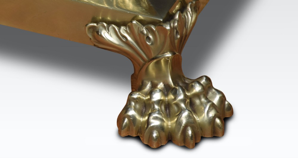 Brass standard lamp View VIII