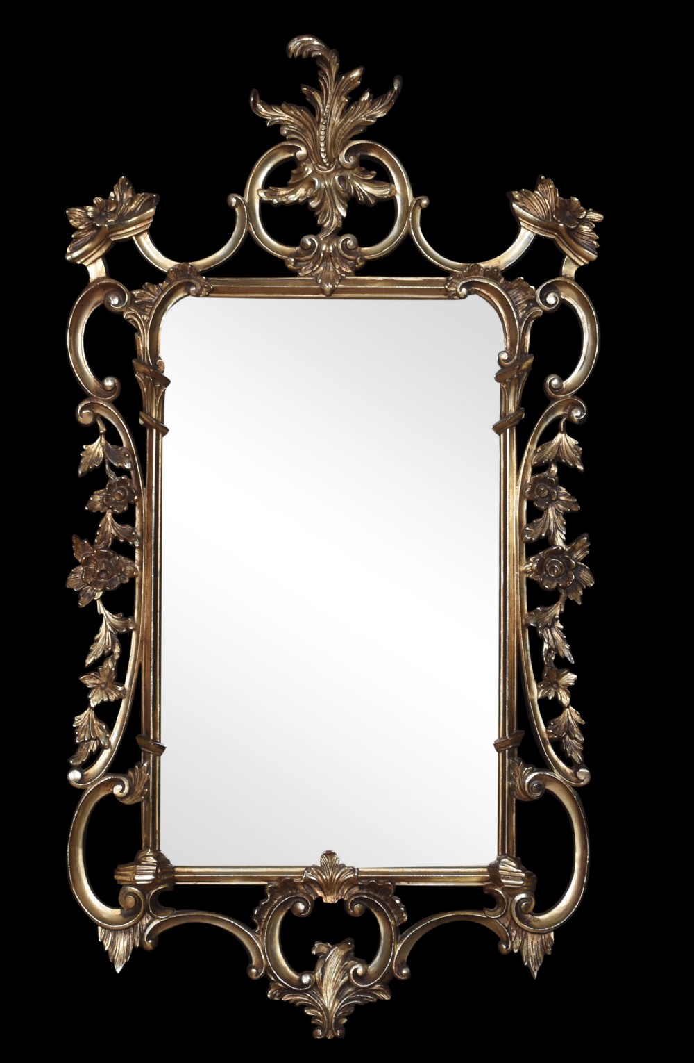 Rococo Revival gilt mirror