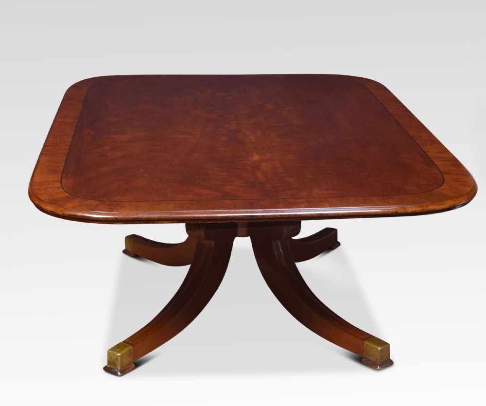 Regency mahogany coffee table View IV