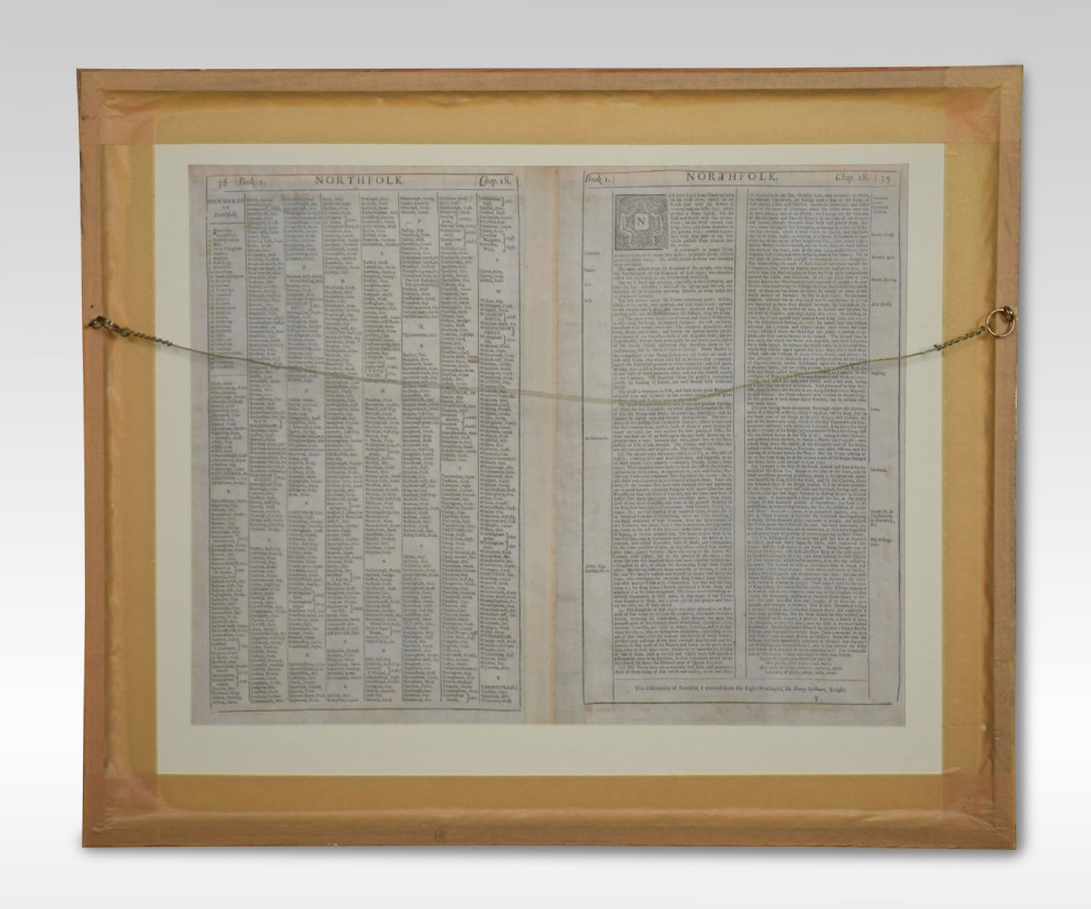 Map of Norfolk by John Speed View V