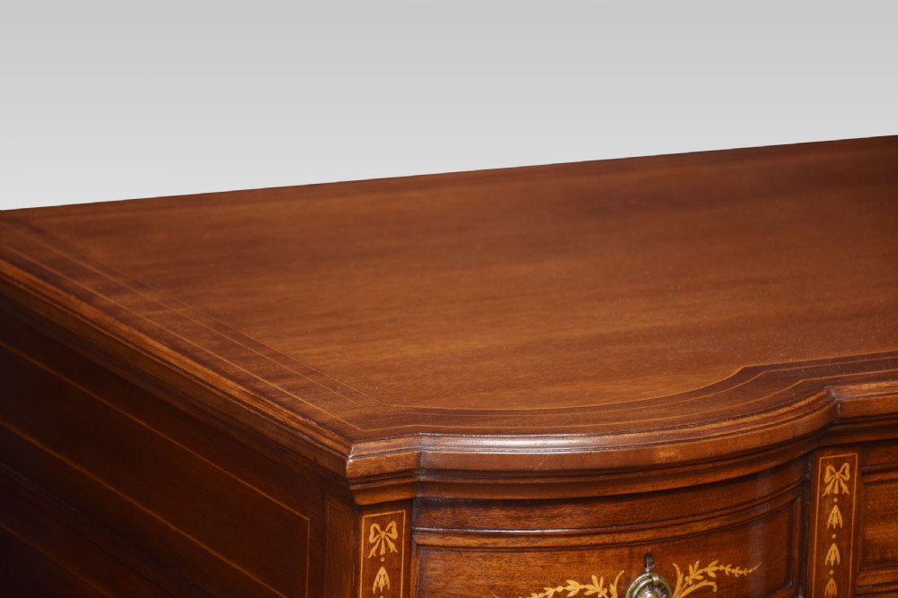Mahogany inlaid dressing table View VII